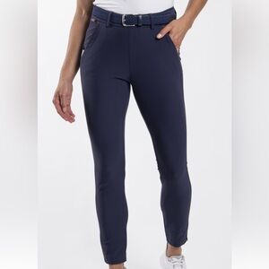 KJUS Chic Women's Navy Skinny Golf Pants